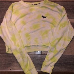 PINK cropped sweater